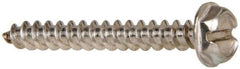 Value Collection - #10 Hex Washer Head Slotted Sheet Metal Screw - Stainless Steel, 3/4" Length Under Head, Grade 316 - Benchmark Tooling