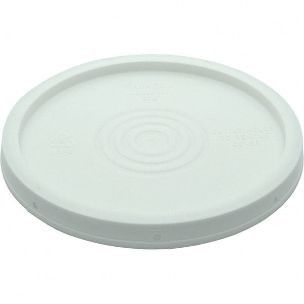 Vestil - Tote & Storage Container Lids For Use With: 3-1/2, 5 & 6 Gallon Pails Width (Decimal Inch): 12.500 - Benchmark Tooling