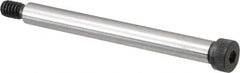 Made in USA - 5/16" Shoulder Diam x 3" Shoulder Length, 1/4-20 UNC, Hex Socket Shoulder Screw - 4037 Alloy Steel, Uncoated, 7/32" Head Height x 7/16" Head Diam - Benchmark Tooling