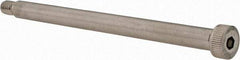 Made in USA - 3/8" Shoulder Diam x 5" Shoulder Length, 5/16-18 UNC, Hex Socket Shoulder Screw - 300, 18-8 Stainless Steel, Uncoated, 1/4" Head Height x 9/16" Head Diam - Benchmark Tooling