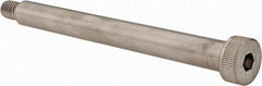 Made in USA - 1/2" Shoulder Diam x 5" Shoulder Length, 3/8-16 UNC, Hex Socket Shoulder Screw - 300, 18-8 Stainless Steel, Uncoated, 5/16" Head Height x 3/4" Head Diam - Benchmark Tooling