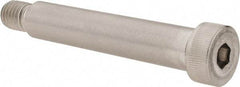 Made in USA - 5/8" Shoulder Diam x 3-1/4" Shoulder Length, 1/2-13 UNC, Hex Socket Shoulder Screw - 300, 18-8 Stainless Steel, Uncoated, 3/8" Head Height x 7/8" Head Diam - Benchmark Tooling