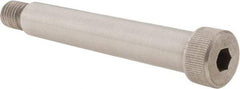 Value Collection - 3/4" Shoulder Diam x 4-1/2" Shoulder Length, 5/8-11 UNC, Hex Socket Shoulder Screw - 18-8 Stainless Steel, Uncoated, 1/2" Head Height x 1" Head Diam - Benchmark Tooling