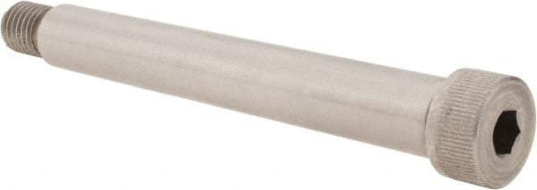 Value Collection - 3/4" Shoulder Diam x 5-1/2" Shoulder Length, 5/8-11 UNC, Hex Socket Shoulder Screw - 18-8 Stainless Steel, Uncoated, 1/2" Head Height x 1" Head Diam - Benchmark Tooling