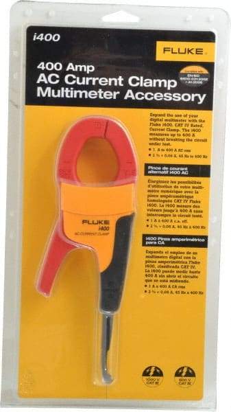 Fluke - Black/Red/Yellow Electrical Test Equipment Clamp - Use with 1577 Insulation Multimeters, Fluke 1587 - Benchmark Tooling