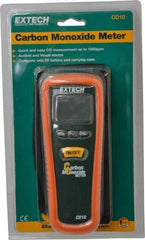 Extech - Audible Alarm, LCD Display, Carbon Monoxide (CO) Meter - Monitors Carbon Monoxide - Benchmark Tooling