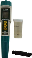 Extech - 0 to 14 pH, pH/Conductivity Meter - Conductivity Probe, Accurate up to 2% - Benchmark Tooling