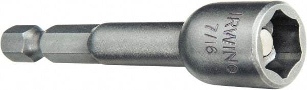 Irwin - 3 Piece, Nutdrivers Handle, Bit Holder - 0.05 to 1/4" Hex, 1/4" Hex Drive - Benchmark Tooling