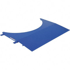 Vestil - 36" Long x 48" Wide x 2-3/8" High, Steel Stretch Wrap Machine Pallet Truck Ramp - 4,000 Lb Load Limit - Benchmark Tooling