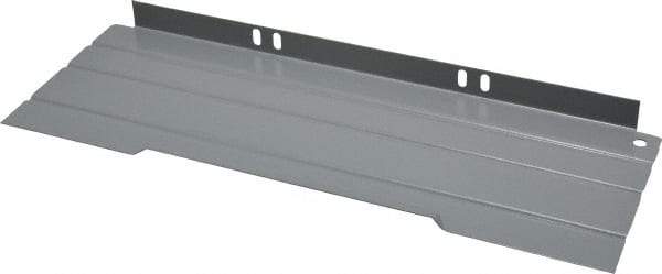 Vidmar - Tool Box Steel Drawer Divider - 12-1/4" Wide x 12-5/8" Deep x 4-1/2" High, Gray, For Vidmar Cabinets - Benchmark Tooling