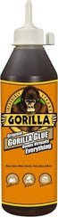 Gorilla Glue - 18 oz Bottle Brown All Purpose Glue - 20 min Working Time - Benchmark Tooling