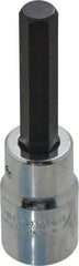 Proto - 1/2" Drive, 3/8" Hex Bit Socket - 3-1/4" OAL, 1-3/4" Bit Length - Benchmark Tooling