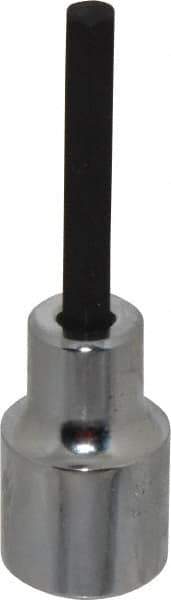 Proto - 1/2" Drive, 1/4" Hex Bit Socket - 3-1/4" OAL, 1-3/4" Bit Length - Benchmark Tooling
