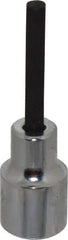 Proto - 1/2" Drive, 1/4" Hex Bit Socket - 3-1/4" OAL, 1-3/4" Bit Length - Benchmark Tooling
