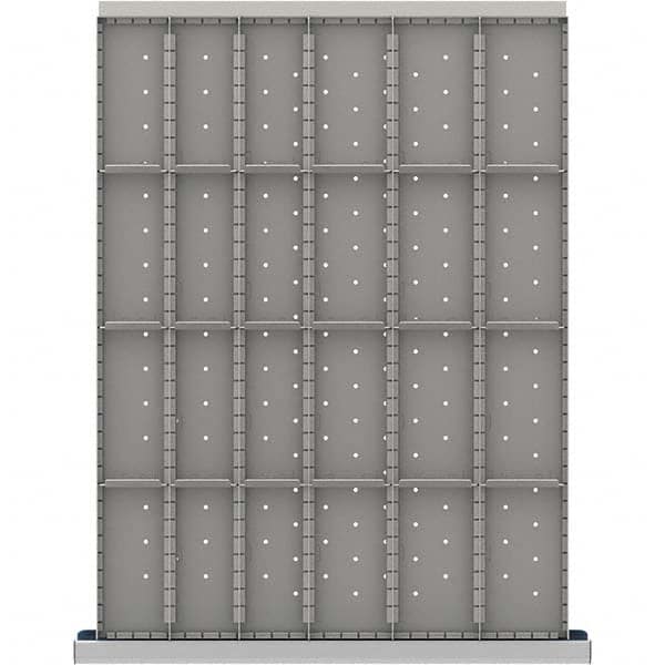 LISTA - 24-Compartment Drawer Divider Layout for 3.15" High Drawers - Benchmark Tooling