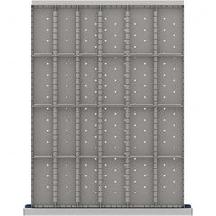 LISTA - 24-Compartment Drawer Divider Layout for 3.15" High Drawers - Benchmark Tooling