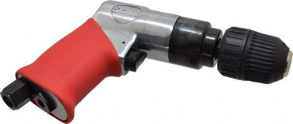 Sioux Tools - 3/8" Keyless Chuck - Pistol Grip Handle, 2,300 RPM, 0.33 hp - Benchmark Tooling