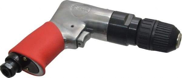 Sioux Tools - 3/8" Reversible Keyless Chuck - Pistol Grip Handle, 1,800 RPM, 0.47 hp - Benchmark Tooling