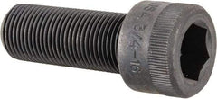 Holo-Krome - 3/4-16 UNF Hex Socket Drive, Socket Cap Screw - Alloy Steel, Black Oxide Finish, Fully Threaded, 2" Length Under Head - Benchmark Tooling