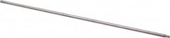 Schaefer Brush - 24" Long, 12-24 Female, Aluminum Brush Handle Extension - 0.313" Diam, 12-24 Male, For Use with Tube Brushes & Scrapers - Benchmark Tooling