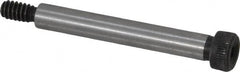 Value Collection - 1/4" Shoulder Diam x 1-3/4" Shoulder Length, #10-24 UNC, Hex Socket Shoulder Screw - 4140 Alloy Steel, Uncoated, 3/16" Head Height x 3/8" Head Diam - Benchmark Tooling