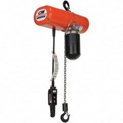 CM - 1 Ton Capacity 16 FPM Lift Speed 230/460V Electric Chain Hoist - Benchmark Tooling
