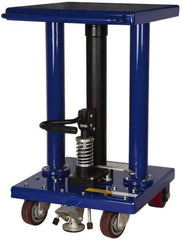 Value Collection - 500 Lb Capacity Hydraulic Lift Table - 30" to 47-1/2" Lift Height, 18" Platform Length x 18" Platform Width - Benchmark Tooling