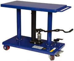 Value Collection - 1,000 Lb Capacity Hydraulic Lift Table - 30" to 47-1/2" Lift Height, 36" Platform Length x 18" Platform Width - Benchmark Tooling