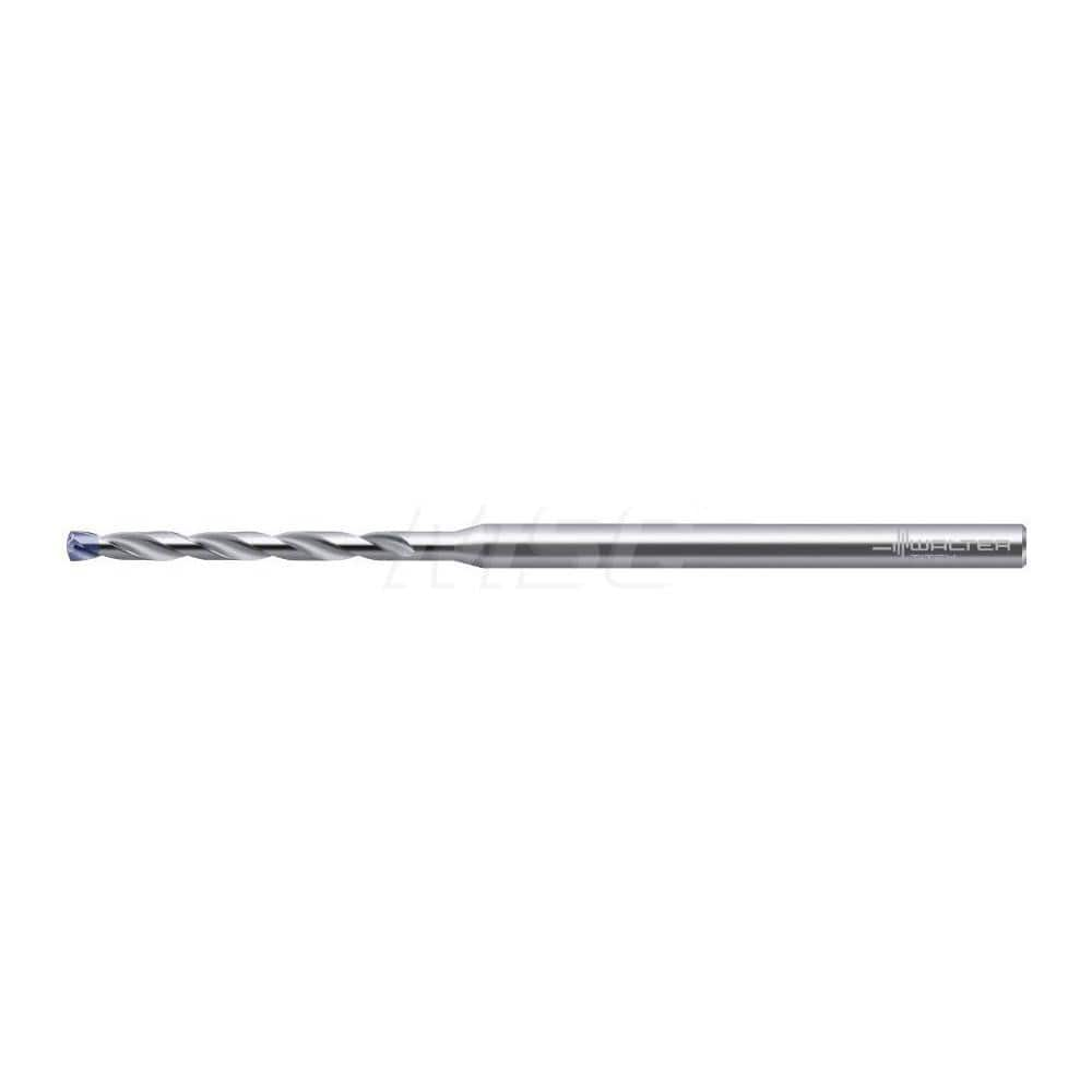 Micro Drill Bit: 0.0787″ Dia, 140 °, Solid Carbide AlTiN Finish, RH Cut, Spiral Flute, Straight-Cylindrical Shank, Series A6489AMP & A6589AMP