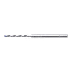 Micro Drill Bit: 0.1161″ Dia, 140 °, Solid Carbide AlTiN Finish, RH Cut, Spiral Flute, Straight-Cylindrical Shank, Series A6489AMP & A6589AMP