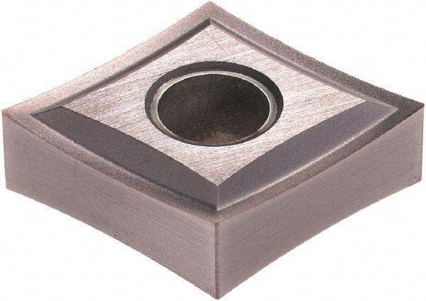 Made in USA - CNGP430.5 Grade 323F Carbide Turning Insert - 80° Diamond, 1/2" Inscr Circle, 3/16" Thick - Benchmark Tooling