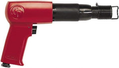 Chicago Pneumatic - 2,300 BPM, 3-1/2 Inch Long Stroke, Pneumatic Scaling Hammer - 25 CFM Air Consumption, 1/4 NPT Inlet - Benchmark Tooling