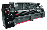 21x80 Geared Head Lathe with 3-1/8" D1-8 Large Spindle Bore;Matrix disc clutch; 21" swing; 80" between centers; 10-2/3" cross slide travel; 16 spindle speeds (20-1600RPM); 10HP 230/460V 3PH Prewired 230V CSA/UL Certified - Benchmark Tooling