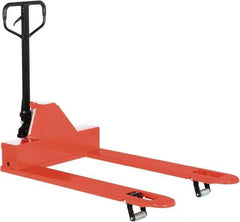 Vestil - 4,000 Lb Capacity, 6" Lift Industrial Pallet Truck - 1.88" Min Lift Height, 48" Fork Length x 7" Fork Width, 33" Overall Width - Benchmark Tooling