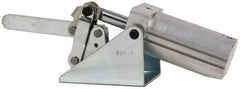 De-Sta-Co - 750 Lb Inner Hold Capacity, Horiz Mount, Air Power Hold-Down Toggle Clamp - 1/8 NPT Port, 145 Max psi, 99° Bar Opening, 45.47mm Height Under Bar - Benchmark Tooling