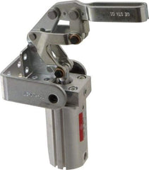 De-Sta-Co - 375 Lb Inner Hold Capacity, Vert Mount, Air Power Hold-Down Toggle Clamp - 1/8 NPT Port, 145 Max psi, 95° Bar Opening, 68.33mm Height Under Bar - Benchmark Tooling