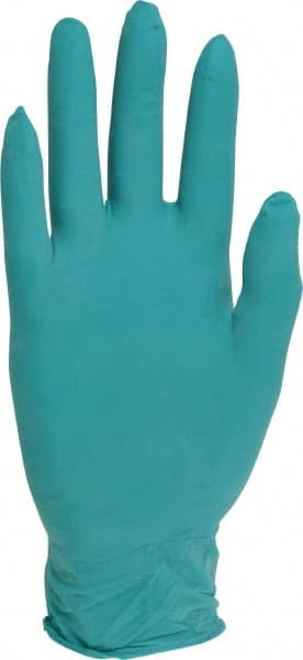 Ansell - Size S, 5 mil, Industrial Grade, Powdered Nitrile Disposable Gloves - Exact Industrial Supply