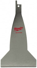 Milwaukee Tool - Power Saw Scraper Blade - For Use with All Hackzall & Sawzall Recip Saws - Benchmark Tooling