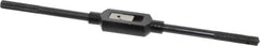 Cle-Line - 5/32 to 1/2" Tap Capacity, Straight Handle Tap Wrench - 11" Overall Length - Benchmark Tooling