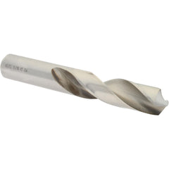Screw Machine Length Drill Bit: 0.6875″ Dia, 118 °, High Speed Steel Bright/Uncoated, Right Hand Cut