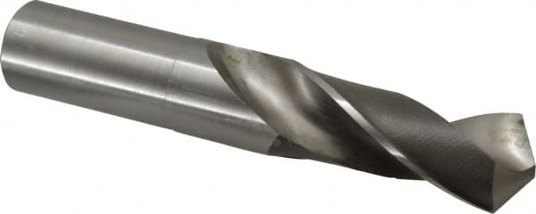 Hertel - 1-9/32" 118° High Speed Steel Screw Machine Drill Bit - Benchmark Tooling