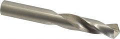 Hertel - 33/64" 118° High Speed Steel Screw Machine Drill Bit - Bright Finish, Right Hand Cut, 2-3/8" Flute Length, 3-7/8" OAL - Benchmark Tooling