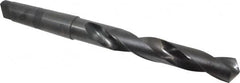 Hertel - 1-39/64", 5MT 118° Point High Speed Steel Taper Shank Drill Bit - Exact Industrial Supply