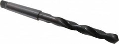 Hertel - 51/64", 3MT 118° Point High Speed Steel Taper Shank Drill Bit - Benchmark Tooling