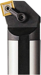 Seco - 50mm Min Bore Diam, 350mm OAL, 40mm Shank Diam, S-MSKN Indexable Boring Bar - 60mm Max Bore Depth, SN.. 1204.. Insert, Pin & Clamp Holding Method - Benchmark Tooling