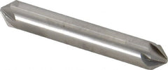 Hertel - 3/8" Head Diam, 3/8" Shank Diam, 6 Flute 82° High Speed Steel Countersink - Benchmark Tooling