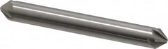 Hertel - 1/4" Head Diam, 1/4" Shank Diam, 6 Flute 82° High Speed Steel Countersink - Benchmark Tooling