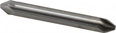 Hertel - 1/4" Head Diam, 1/4" Shank Diam, 6 Flute 60° High Speed Steel Countersink - Benchmark Tooling