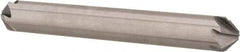 Hertel - 1/4" Head Diam, 1/4" Shank Diam, 6 Flute 90° High Speed Steel Countersink - 2" OAL, Straight Shank - Benchmark Tooling