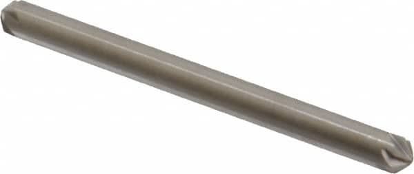 Hertel - 1/8" Head Diam, 1/8" Shank Diam, 6 Flute 100° High Speed Steel Countersink - Benchmark Tooling